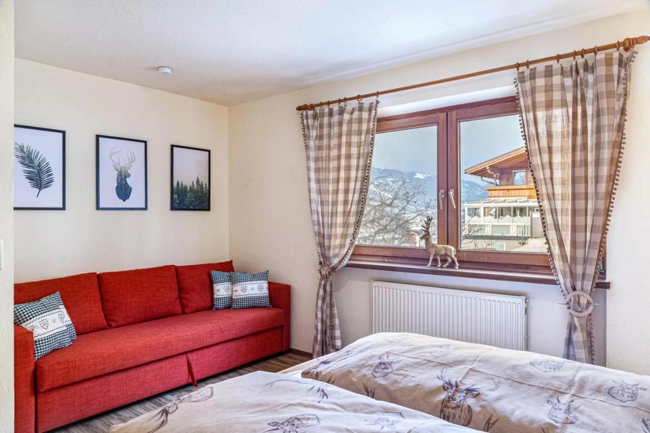 Ferienwohnung Platzhirsch Panorama View Balkon, Gartensauna, Garten, Grillplatz Stumm Exteriör bild