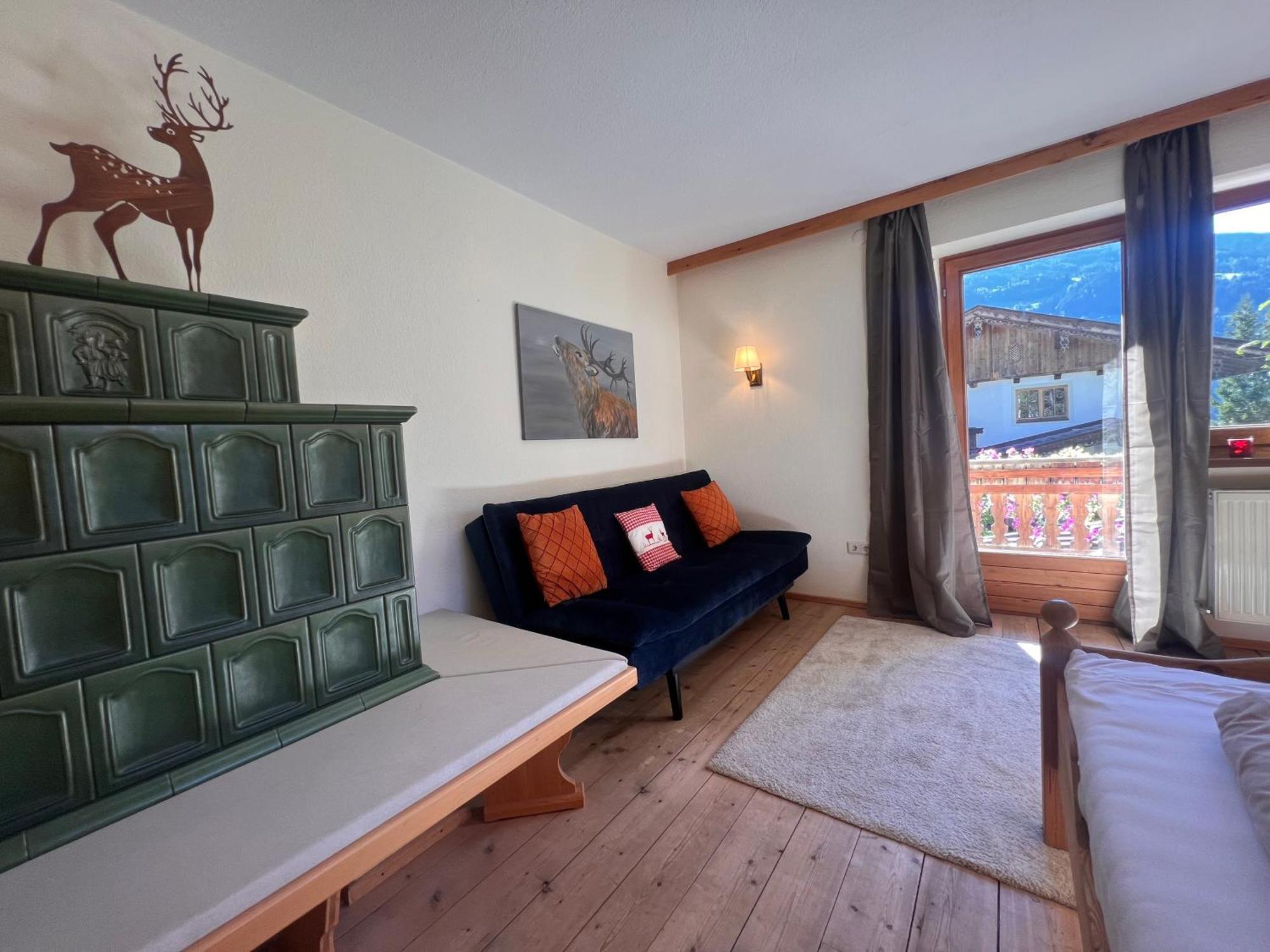 Ferienwohnung Platzhirsch Panorama View Balkon, Gartensauna, Garten, Grillplatz Stumm Exteriör bild